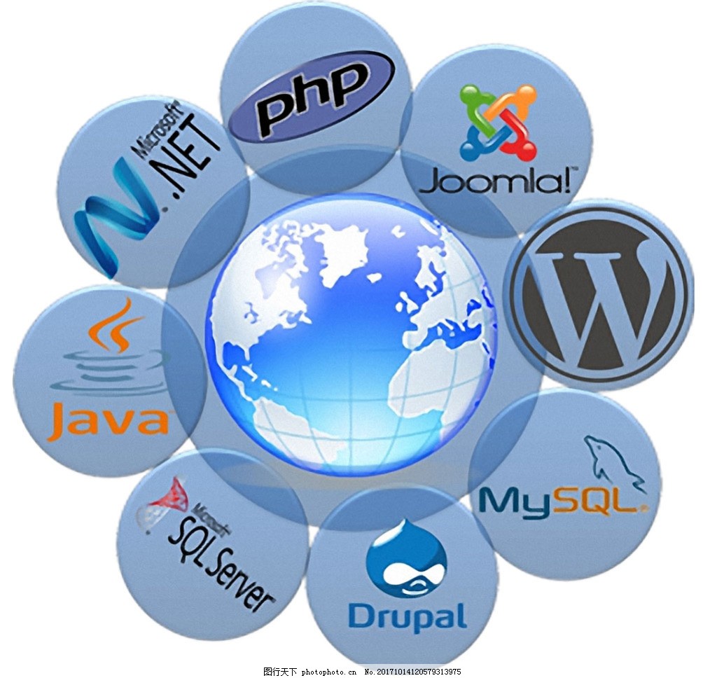 軟件開發(fā)各種語言圖標免摳png透明素材