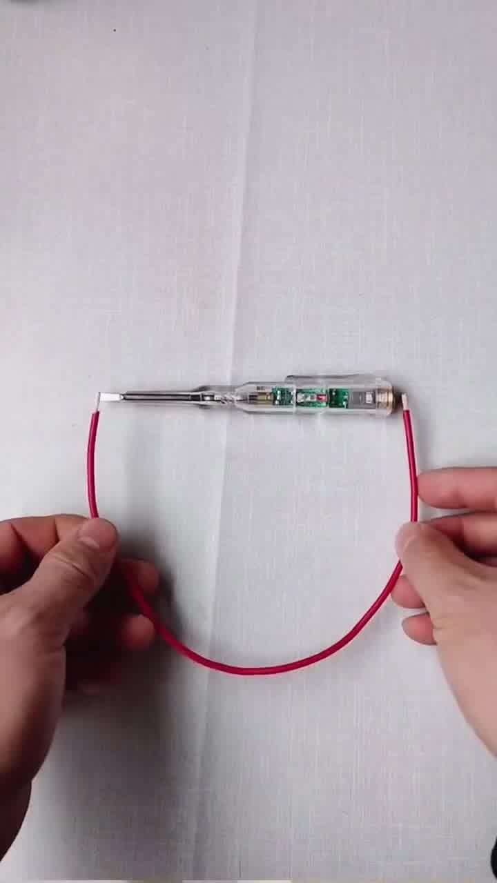 彩光測(cè)電筆,能看清紅綠燈就能用 電工